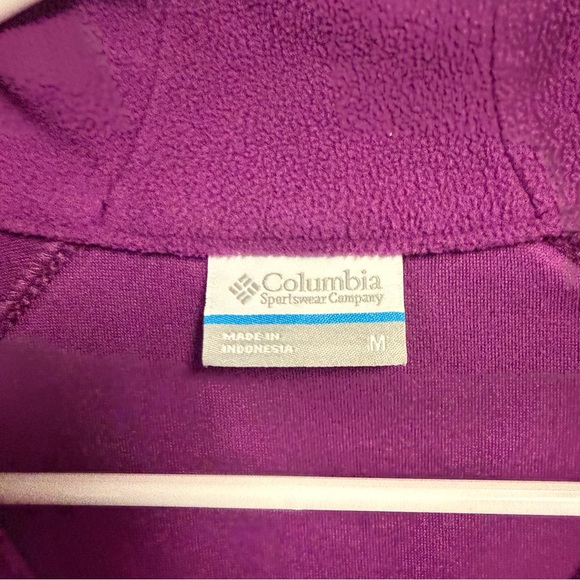 Columbia Rich Purple Fleece Jacket - Picture 4 of 7